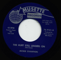 Preview: What Good Am I (Without You) - The Hurt Still Lingers Onr (7inch, 45rpm) Preview: What Good Am I (Without You) - The Hurt Still Lingers Onr (7inch, 45rpm)