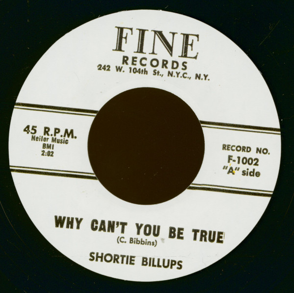 Why Can't You Be True - Boss Chick (7inch, 45rpm)