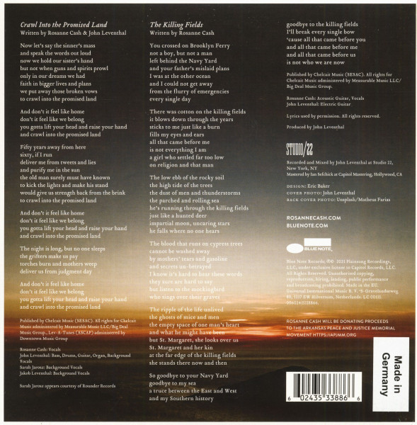 Crawl Into The Promised Land - The Killing Fields (7inch, 45rpm, PS)