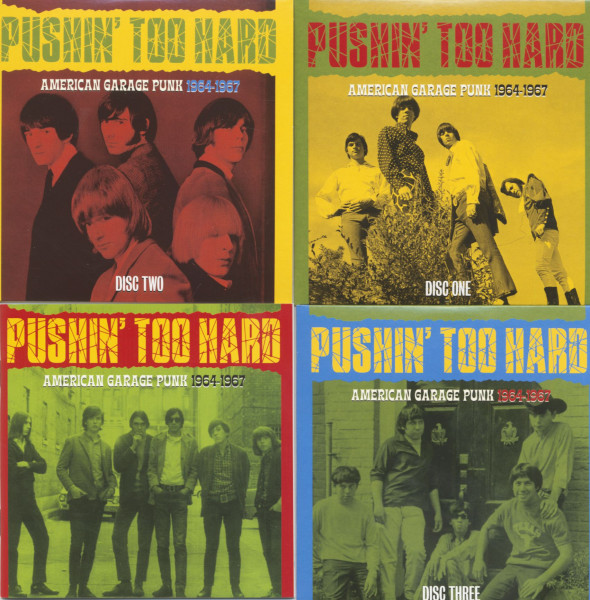Pushin' Too Hard - American Garage Punk 1964-67 (3-CD Box)