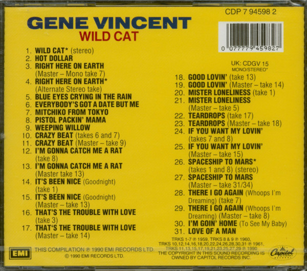 Wild Cat (CD)