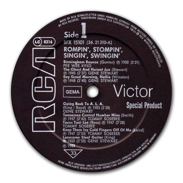 Rompin', Stompin', Singin', Swingin' (LP)