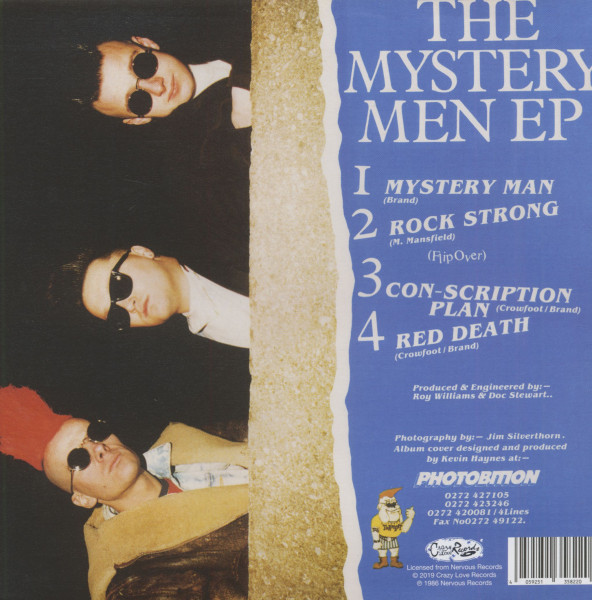 The Mystery Men EP (7inch, 33rpm, EP)