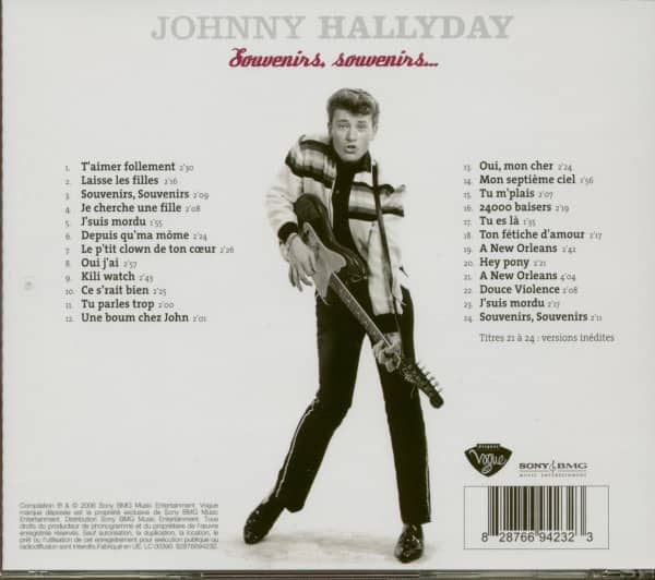 Souvenirs, Souvenirs (CD)