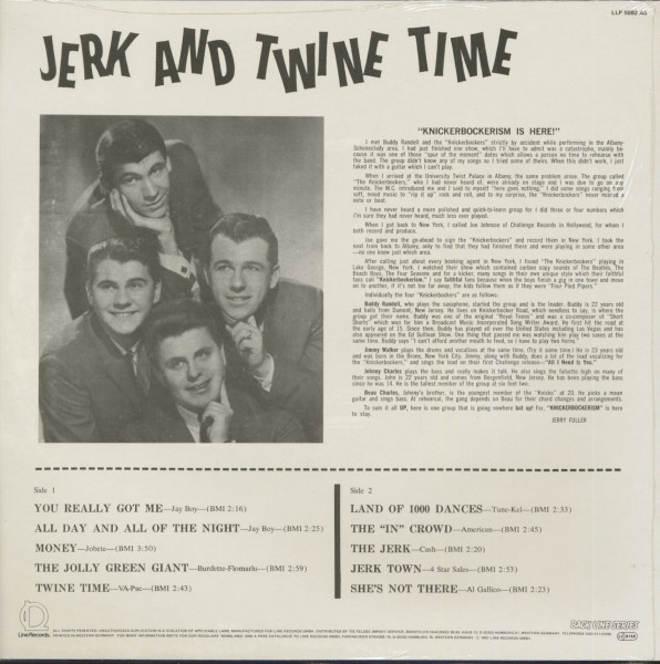 Jerk And Twine Time (LP)