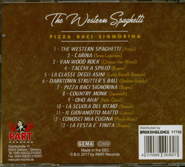 Pizza Baci Signorina (CD)