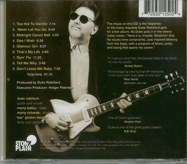 Stretchin' Out Live (CD)