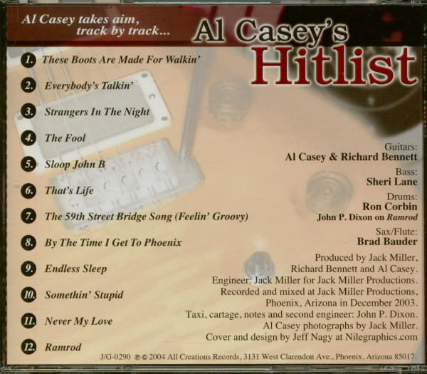 Al Casey's Hitlist (CD)