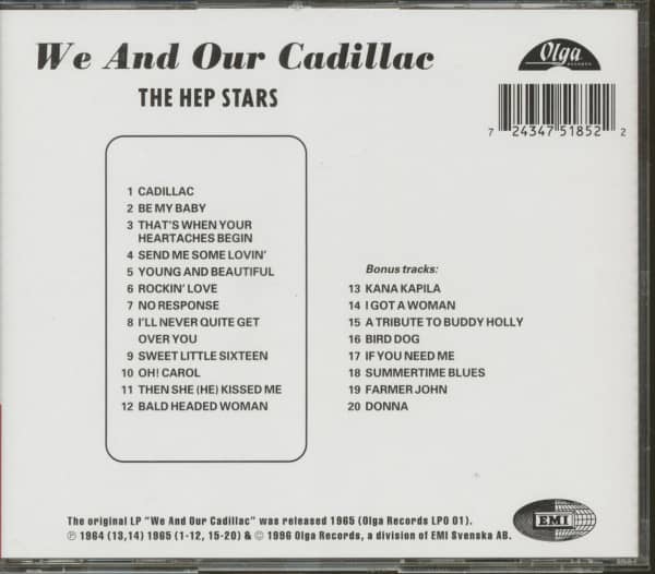 We And Our Cadillac (CD)
