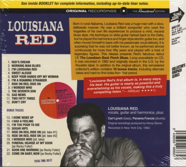 The Lowdown Back Porch Blues (CD)