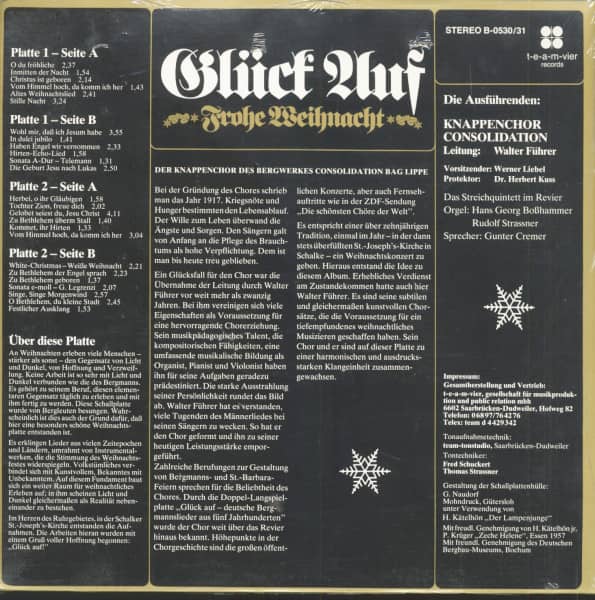 Glück Auf Frohe Weihnacht (2-LP)