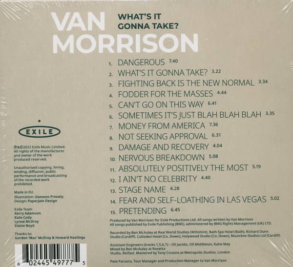 What's It Gonna Take (CD)