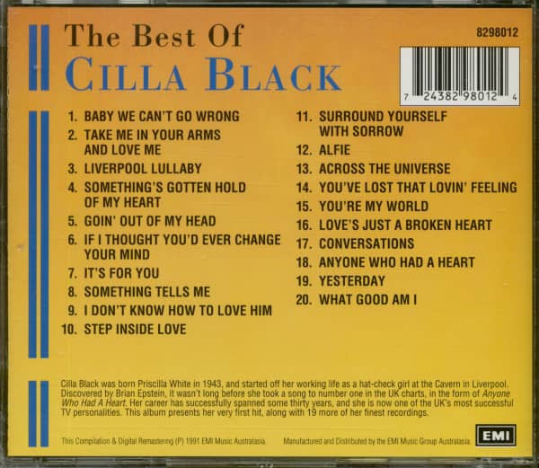 The Best Of Cilla Black (CD)