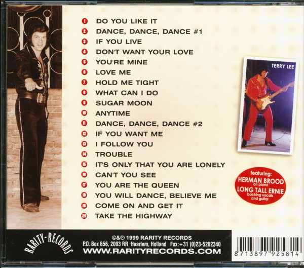 The Elvis Sound Of Terry Lee (CD)