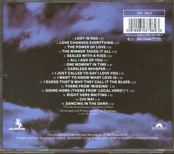 Shadows In The Night (CD)