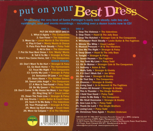 Put On Your Best Dress - Sonia Pottinger Ska & Rock Steady 1966-1967 (2-CD)