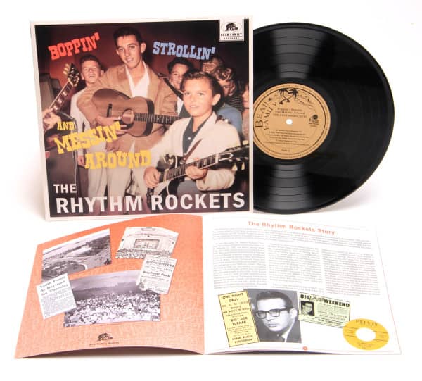 Boppin', Strollin' And Messin' Around (LP, 10inch, 45rpm, Ltd.)
