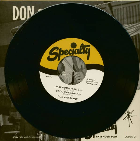 Baby Gotta Party (7inch, EP, 45rpm)