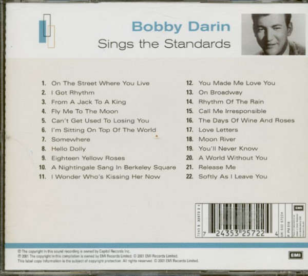Sings The Standards (CD)
