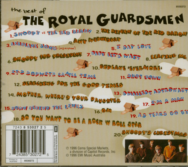 The Best Of The Royal Guardsmen (CD)
