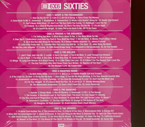 Sixties (6-CD Papersleeve Collection)