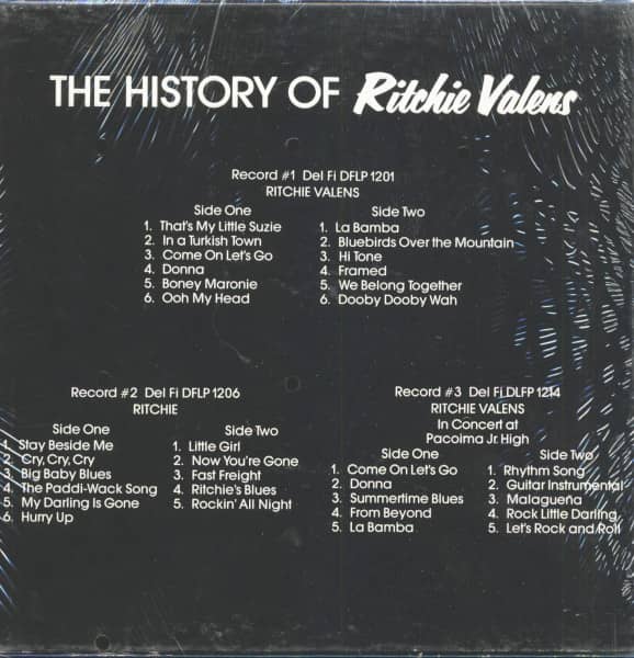 The History Of Ritchie Valens (3-LP)