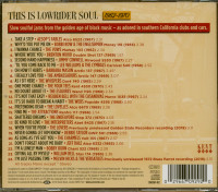 Preview: This Is Lowrider Soul 1962 -1970 (CD) Preview: This Is Lowrider Soul 1962 -1970 (CD)