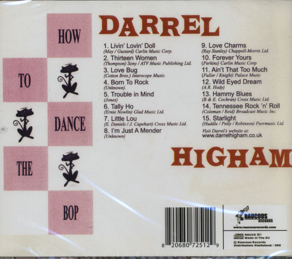 How To Dance The Bop! (CD)