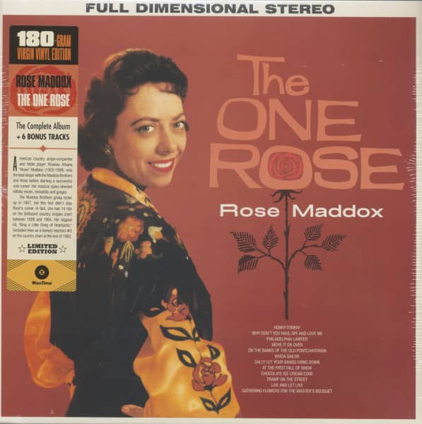 The One Rose (LP, 180g Vinyl, Ltd.) The One Rose (LP, 180g Vinyl, Ltd.)