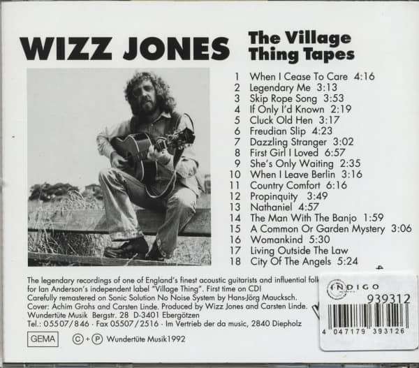 The Village Thing Tapes (CD)