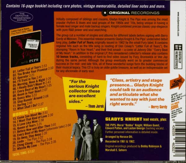 Letter Full Of Tears (CD)