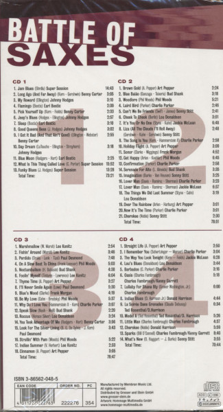 Battle Of Saxes Vol.2 (4-CD)