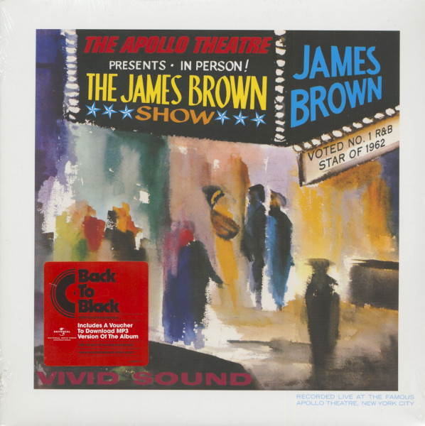 James Brown Live At The Apollo (LP, 180g Vinyl) James Brown Live At The Apollo (LP, 180g Vinyl)