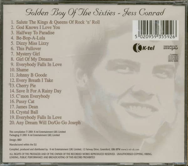 Golden Boy Of The Sixties (CD)