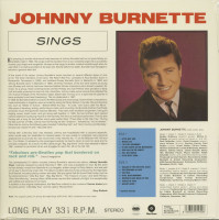 Preview: Johnny Burnette Sings (LP, 180g Vinyl) Preview: Johnny Burnette Sings (LP, 180g Vinyl)