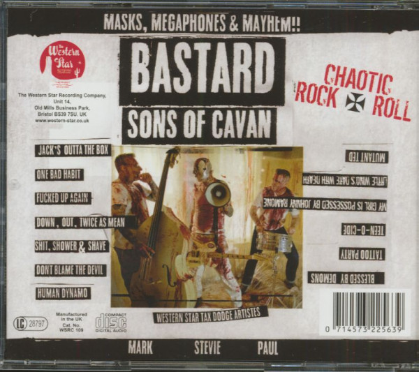 Masks, Megaphones & Mayhem! (CD)