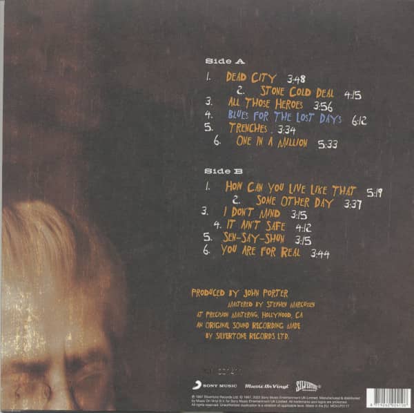 Blues For The Lost Days (LP, 180g colored Vinyl, Ltd.)
