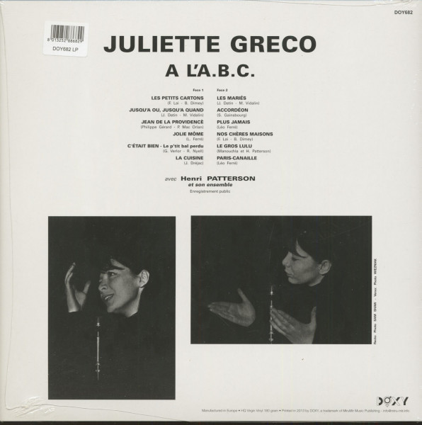 A L'A.B.C (LP, 180g Vinyl)