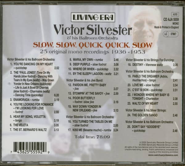 Slow Slow Quick Quick Slow (CD)