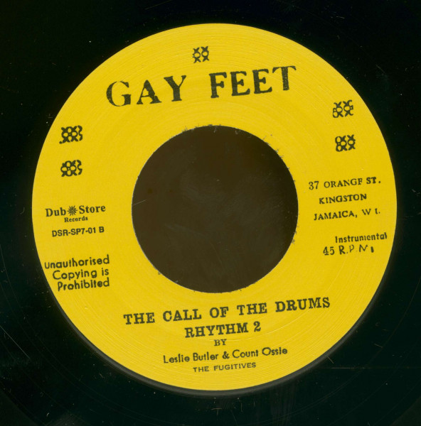 Call Of The Drums - Call Of The Drums Rhythm 2 (7inch, 45rpm, BC, CS)