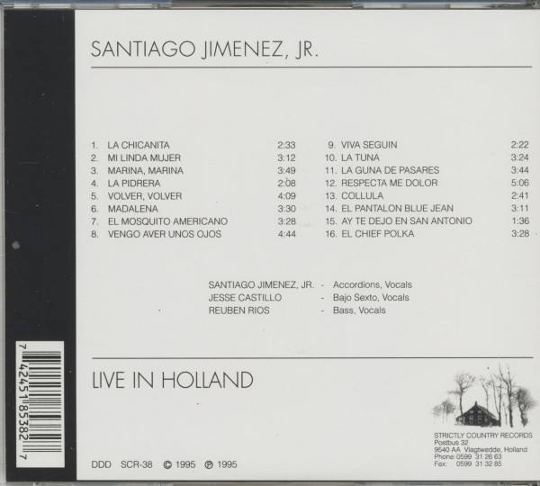 Live In Holland (CD)