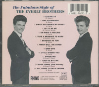 Preview: The Fabulous Style Of The Everly Brothers (CD) Preview: The Fabulous Style Of The Everly Brothers (CD)