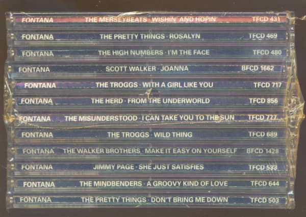 The Fontana Singles (12-CD Singles, Ltd.)
