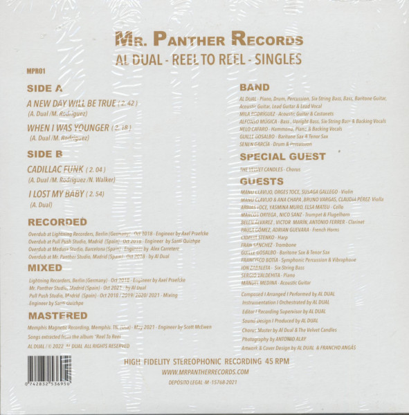 Reel To Reel Singles (7inch, EP, 45rpm, PS)