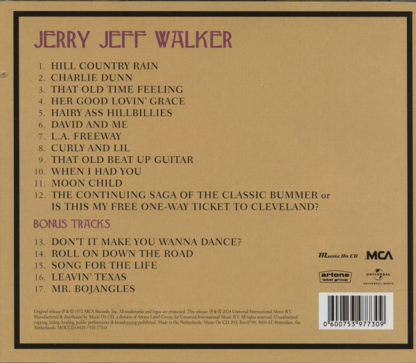 Jerry Jeff Walker (CD)