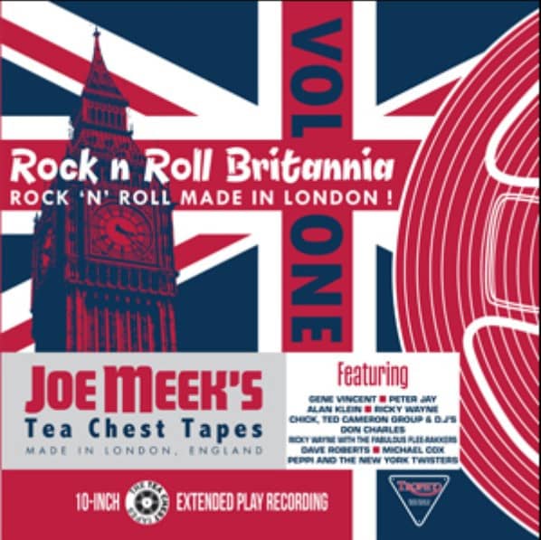 Joe Meek's Tea Chest Tapes - Rock'n'Roll Britannia Vol.1 (LP, 10inch)
