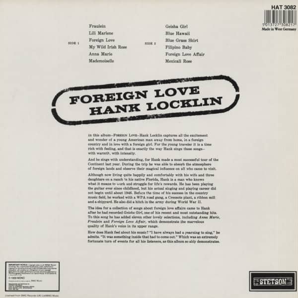 Foreign Love (Vinyl)