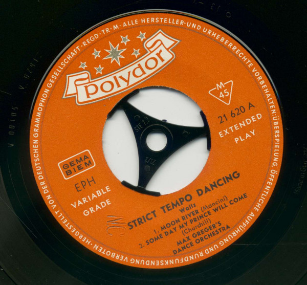 Strict Tempo Dancing - Waltz & Tango (7inch, 45rpm, EP, PS)