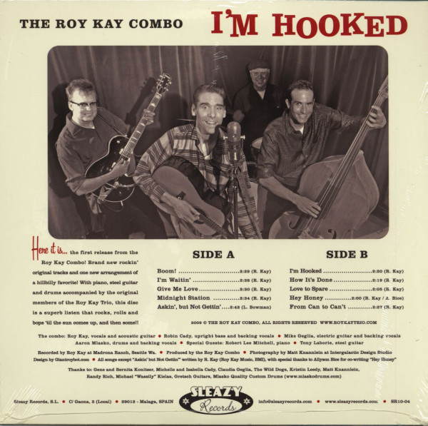I'm Hooked (LP, 10inch, Ltd.)