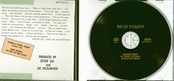 The Twang's The Thang - Duane Eddy Plays Songs Of Our Heritage (CD)